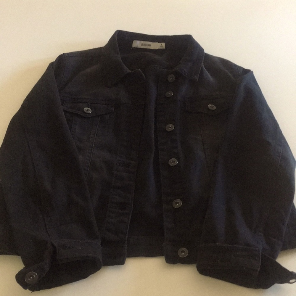 Black Jean Jacket